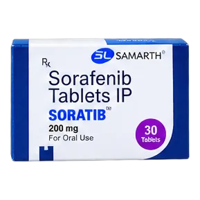 Soratib — Sorafenib Tablets IP 200 mg, 30 tablets, for oral use pharmaceutical pack