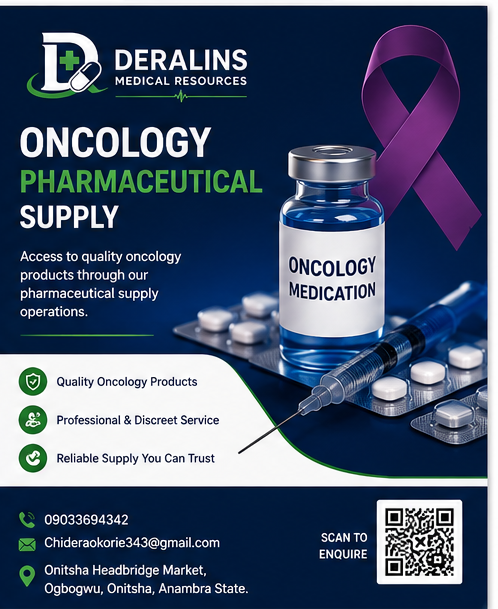 DERALINS oncology products flyer