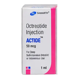 Actide — Octreotide Injection 50 mcg / 1 ml pharmaceutical pack