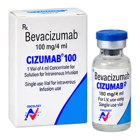 Cizumab 100 — Bevacizumab Injection 100 mg / 4 ml, single vial pharmaceutical pack